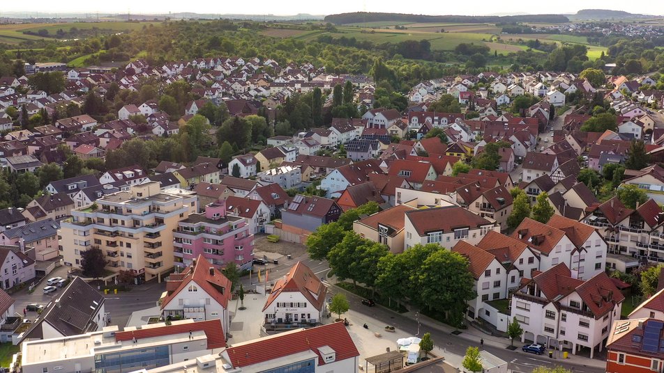 Blick auf Leutenbach