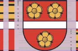 Gemeindewappen als Strichcode